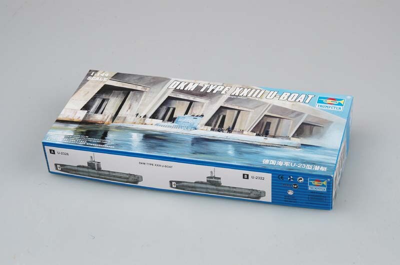 Trumpeter  1/144 GERMAN TYPE XXIII   U-BOAT PROJECT Plastic Model