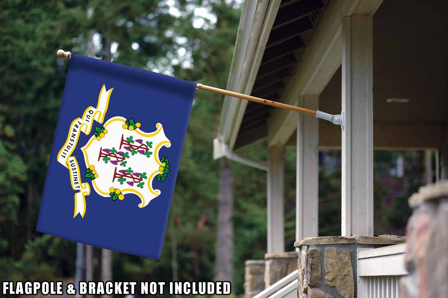 Connecticut State Flag Decorative  Flag