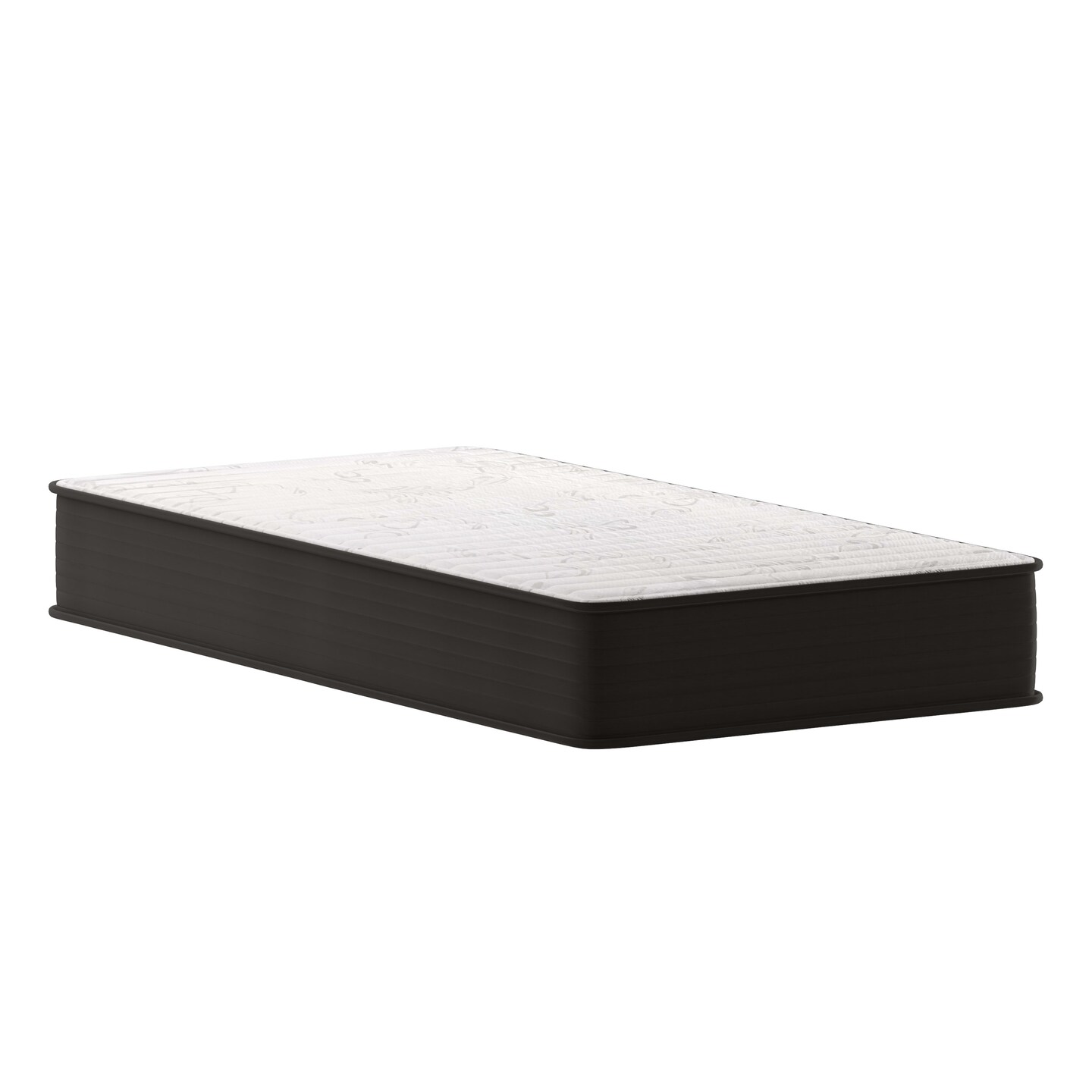 Emma and Oliver Drift 10 Inch Hybrid Mattress, High Density Foam and Pocket Spring Mattress in a Box, CertiPur-US Certified Foam