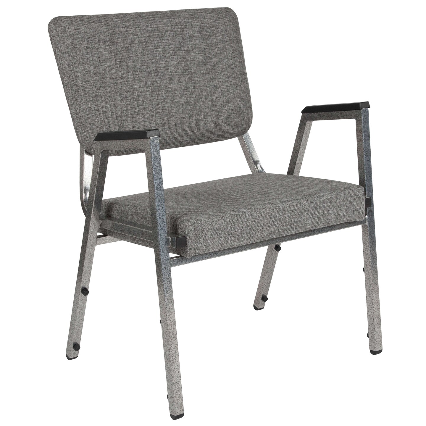 Emma and Oliver 1000 lb. Antimicrobial Bariatric Open Back medical Guest Arm Chair