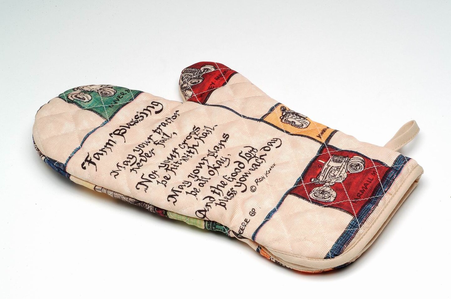 Pair of Farm Blessing Oven Mitts, Home Décor, Gift for Her, Gift for Mom, Kitchen Décor, Farmhouse Décor