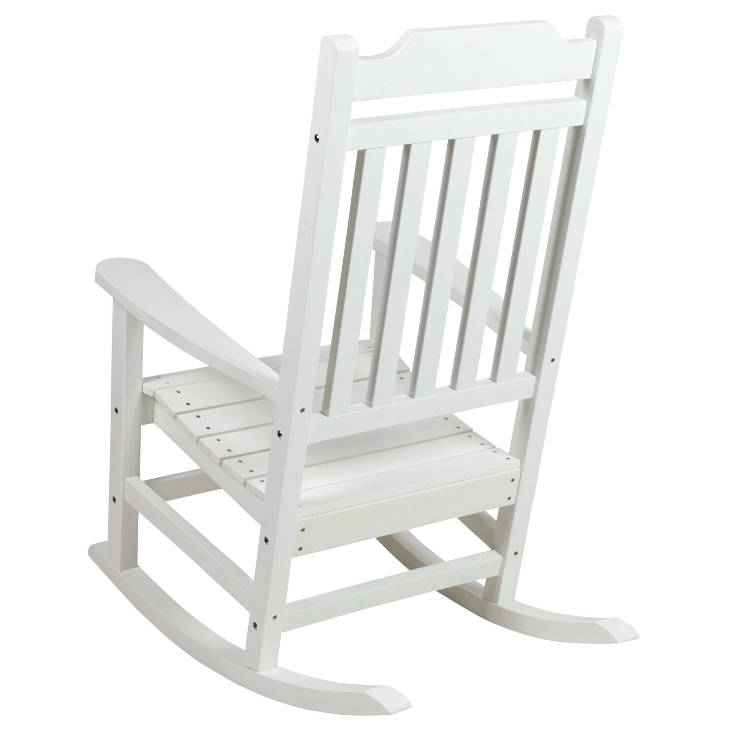 Merrick Lane Hillford Poly Resin Indoor/Outdoor Rocking Chair