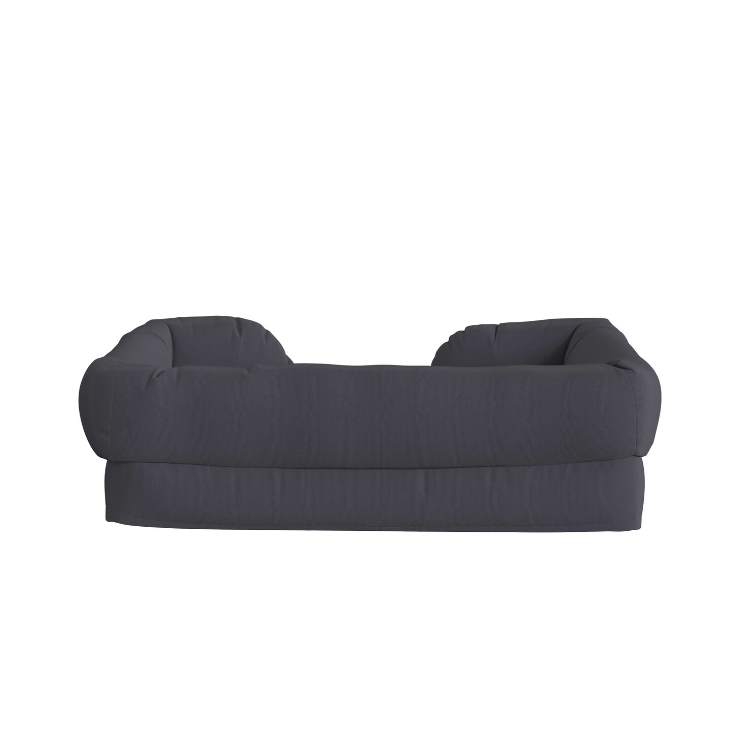 Merrick Lane Cozy Orthopedic Joint Relief Memory Foam Bolster Dog Bed, Removable, Washable Cover, Non-Slip Bottom