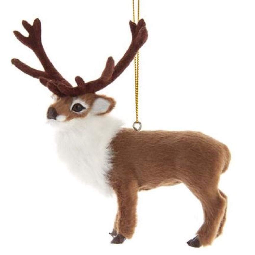 Kurt S. Adler Kurt Adler Furry Reindeer Ornament