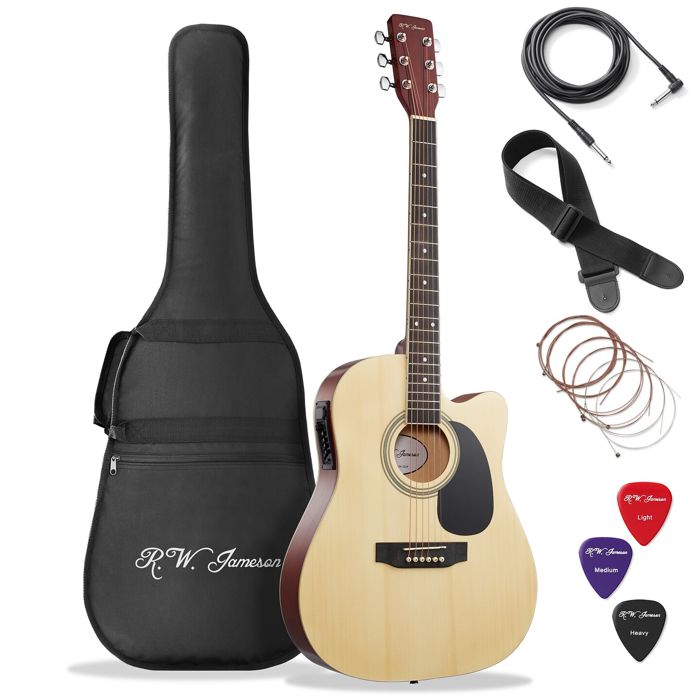 Rw jameson deals electric acoustic guitar