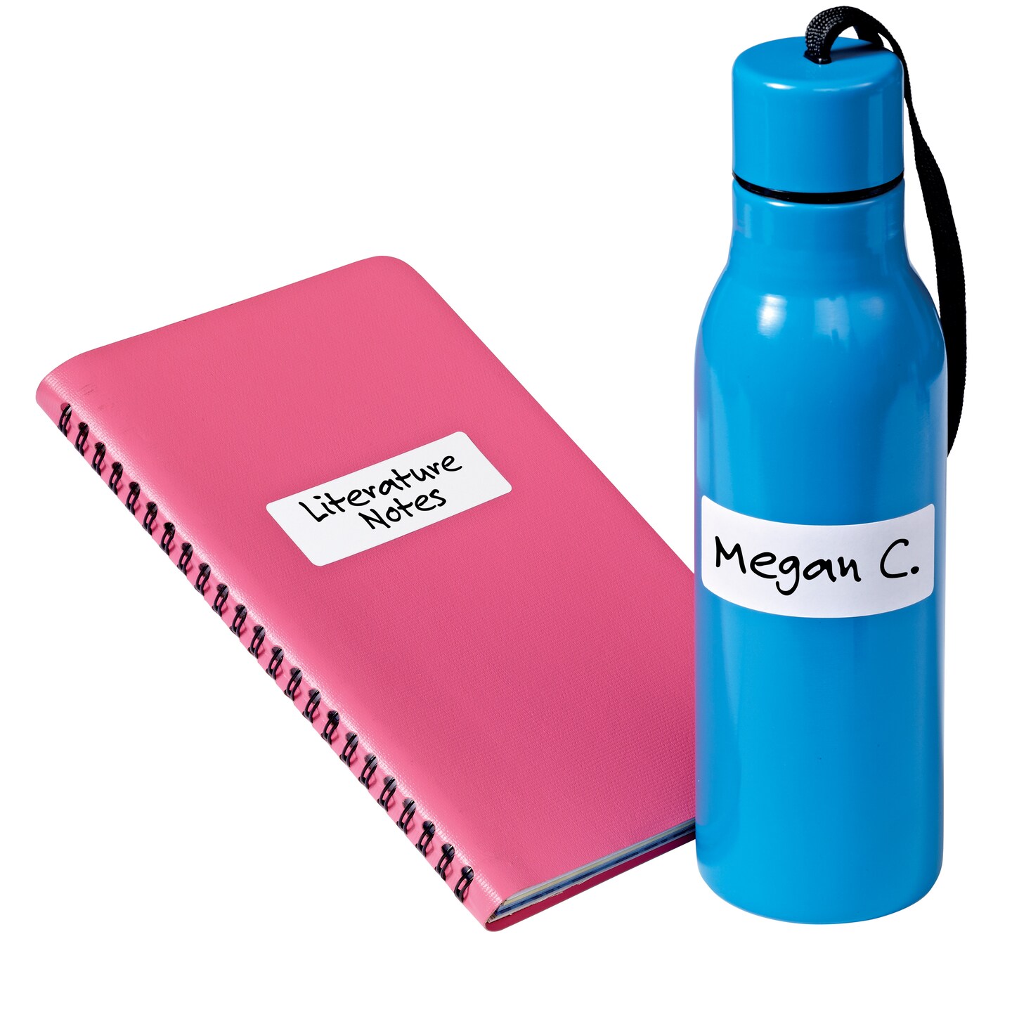 Avery Multi-Use Removable Labels, 1" x 3", White, Non-Printable, 8 Packs, 576 Blank Labels Total (21932)