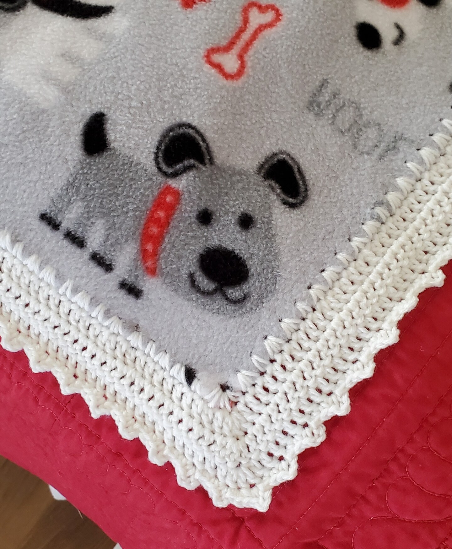 Puppy discount print blanket