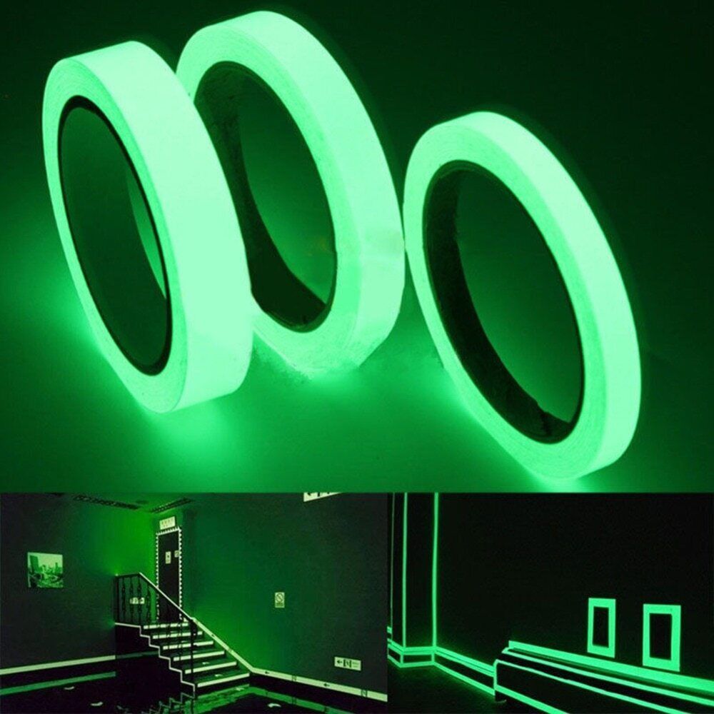 Kitcheniva 10ft Glow In The Dark Luminous Tape