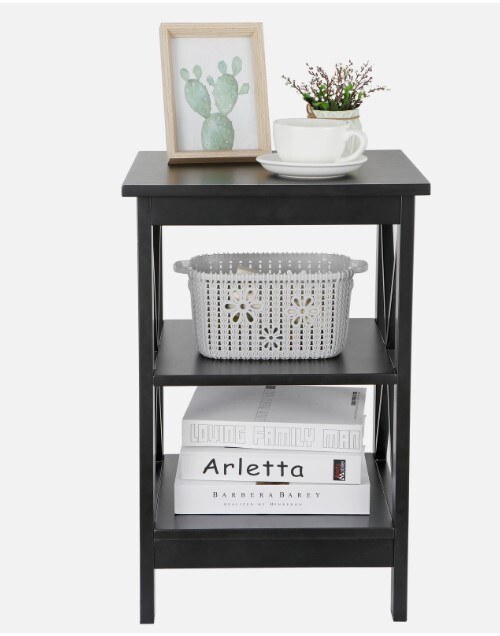 Sofa X-Design LivingRoom Furniture Side End Storage Shelf 24 Inch End Table