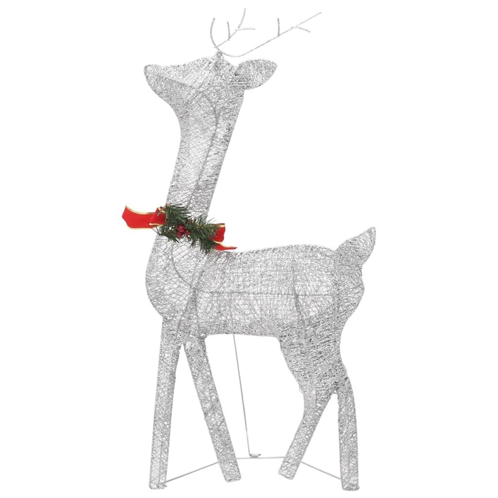6 pcs Christmas Reindeers with White Mesh