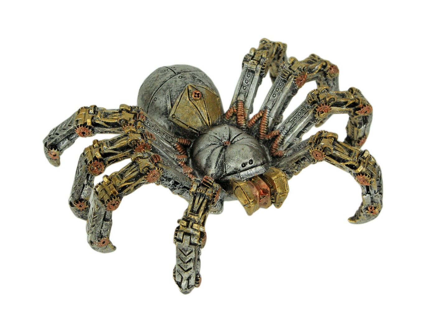 Mechanical Steampunk Spider Cyborg Tarantula Statue