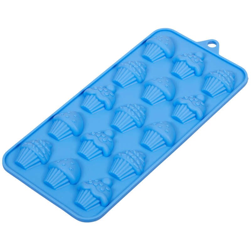 Silicone Soap Mold - 3 Cupcake Designs