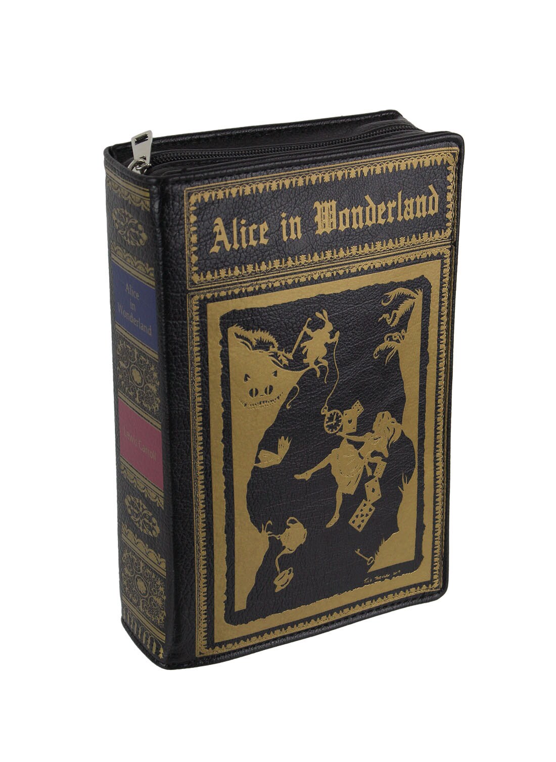 Alice in Wonderland book deals cover clutch