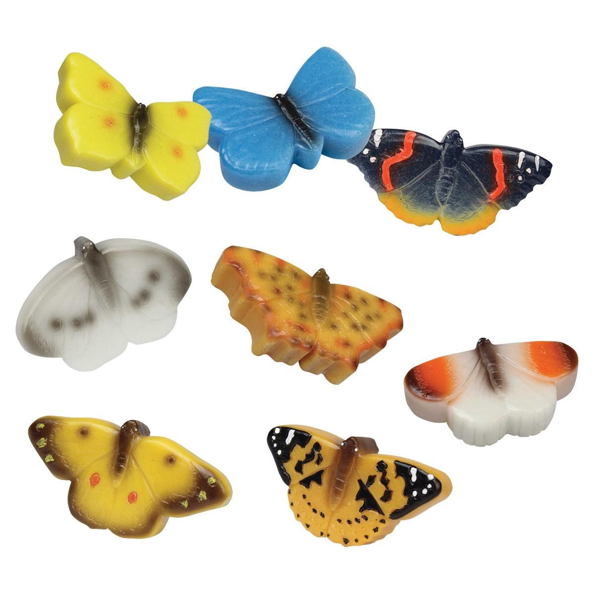 Yellow Door Sensory Play Stones: Butterflies - 8 Pieces