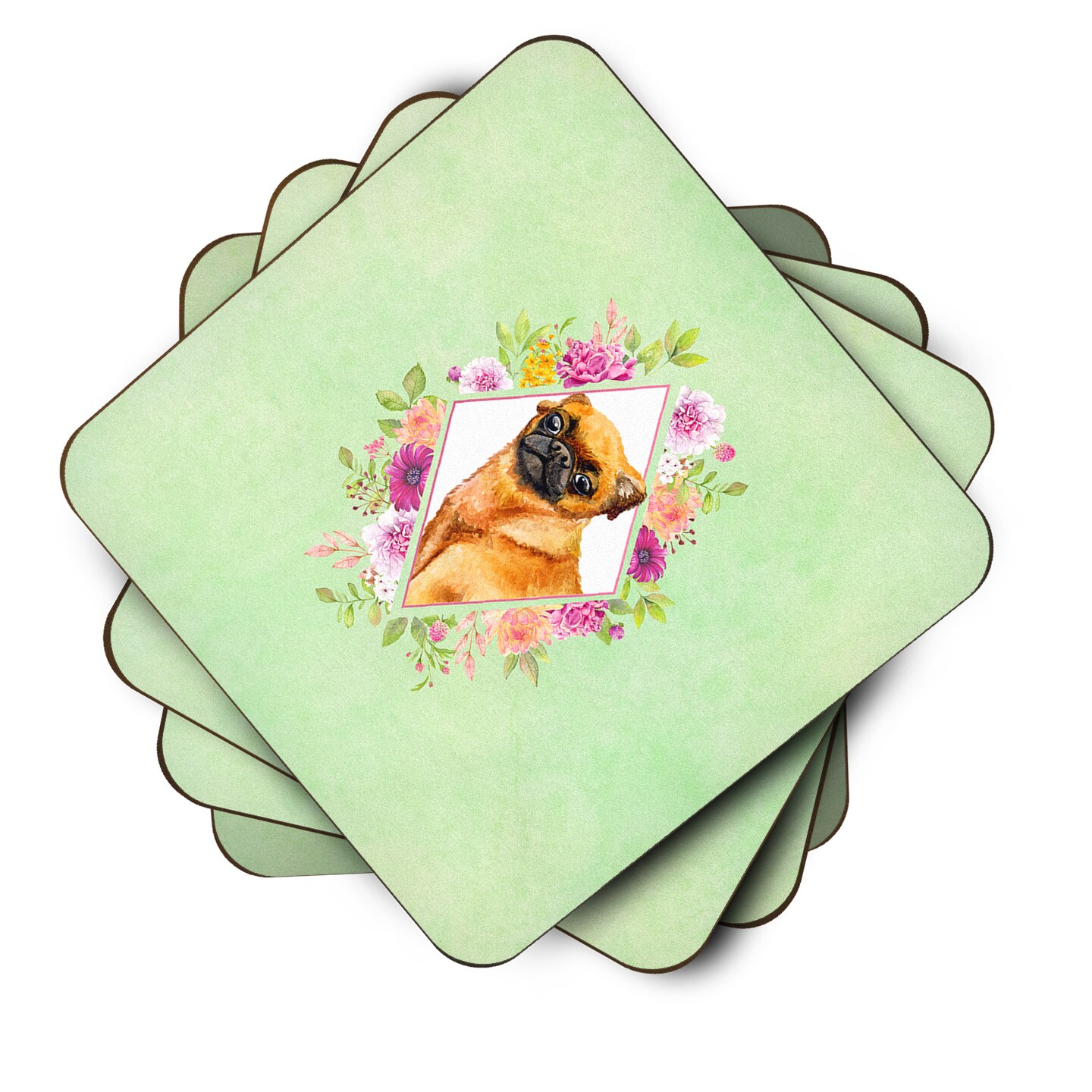 Caroline's Treasures Brabant Griffon Coasters - Thumbnail 4