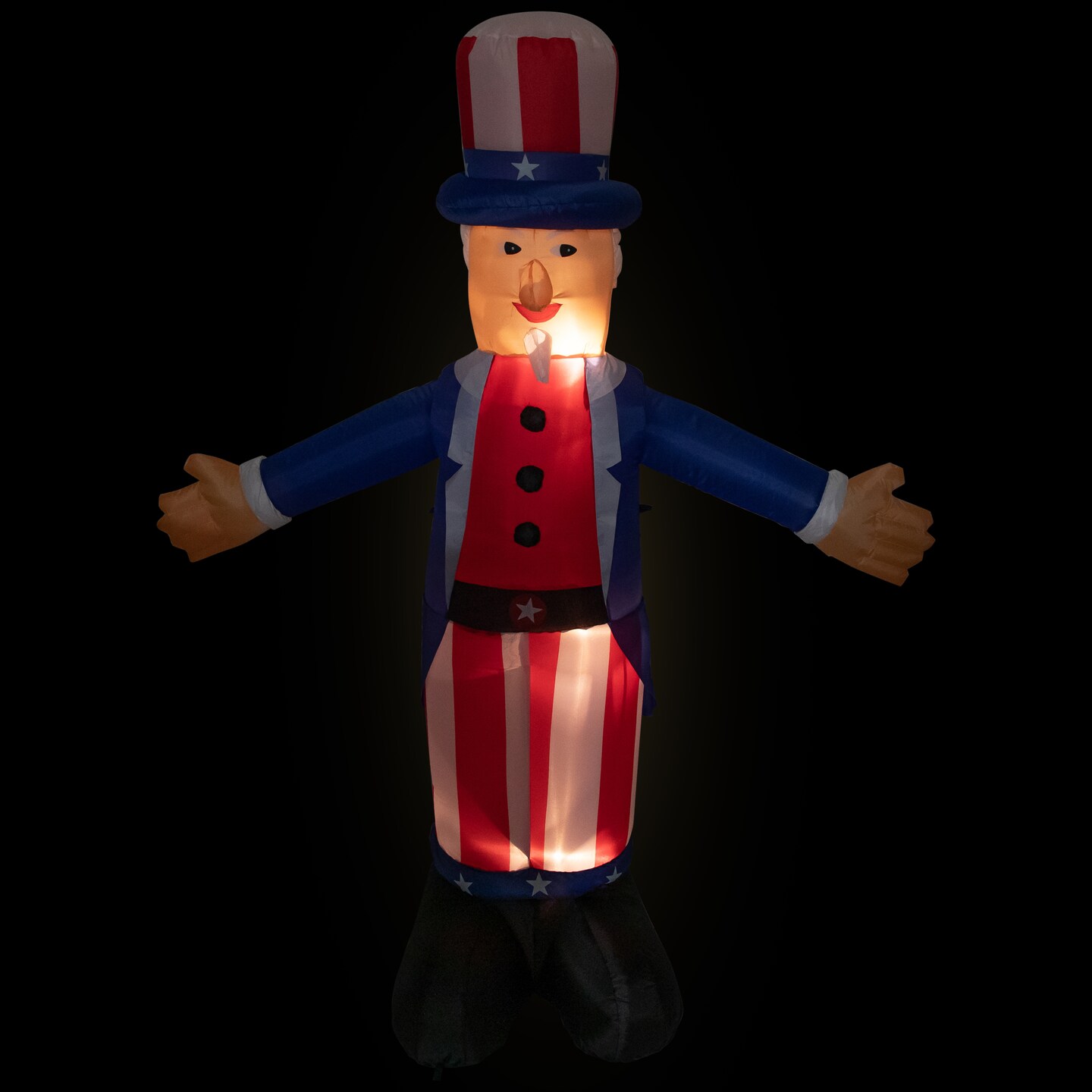 Northlight Inflatable Uncle Sam Decoration - Thumbnail 4
