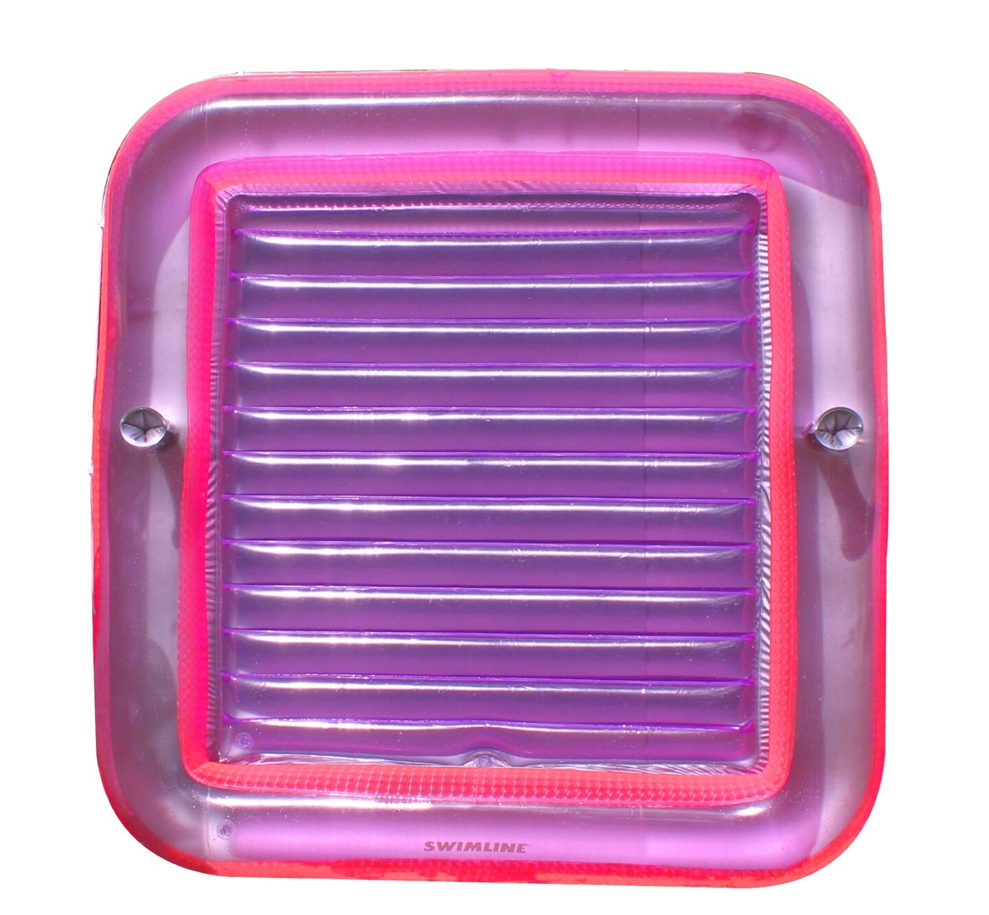Swimline Pink Inflatable Swimming Pool XL Suntan Lounger with Pillows 70&#x22;