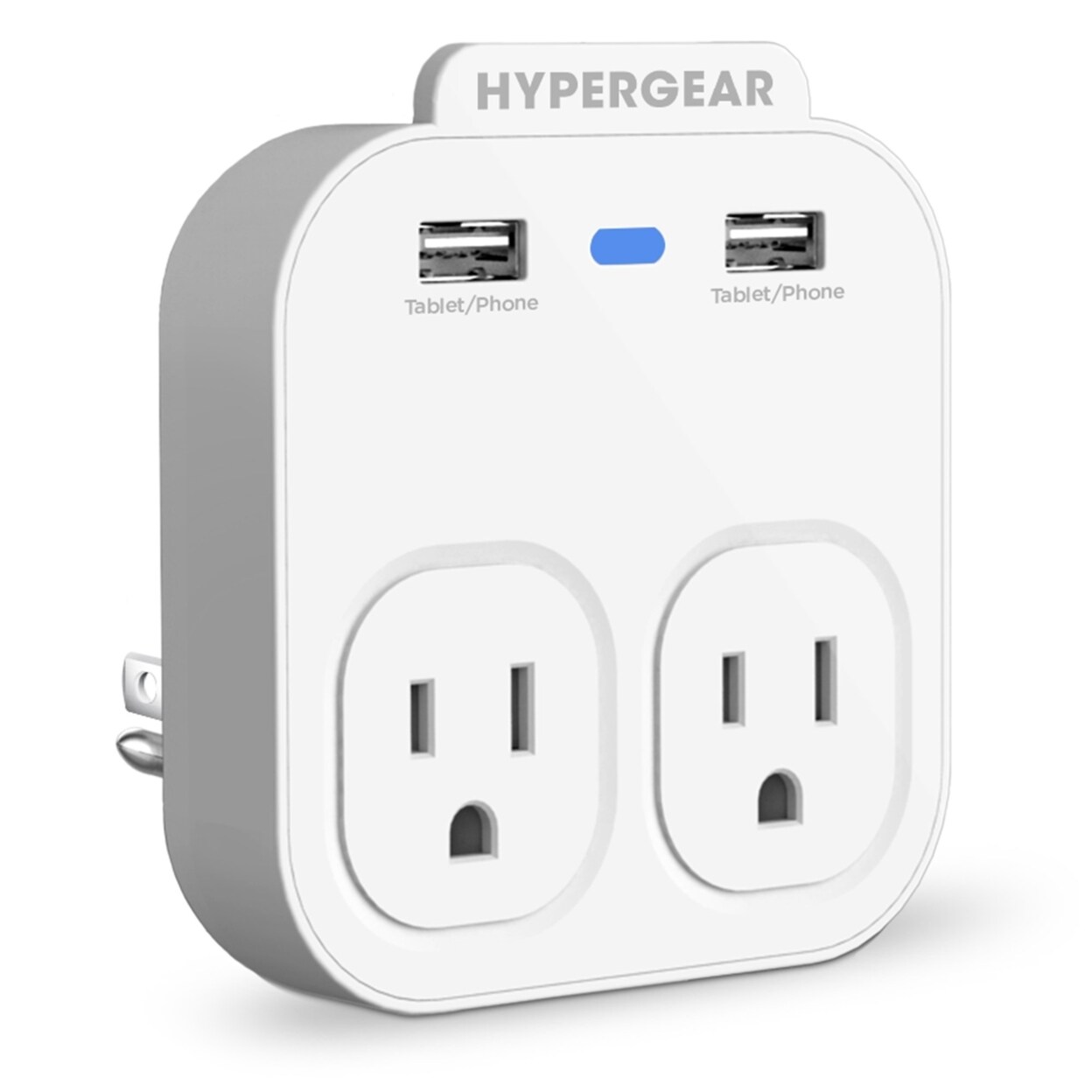 HyperGear   Wall Adapter Power Strip White (13623-HYP)