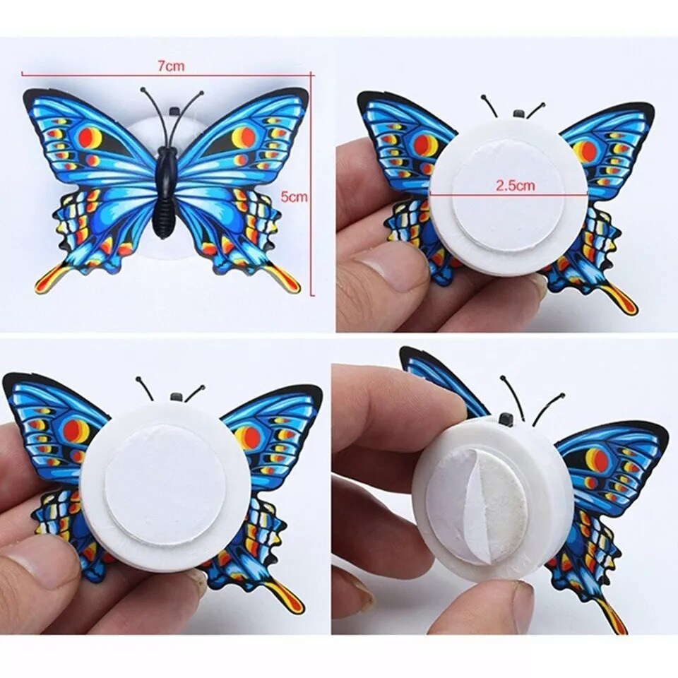 12 PCS LED Light up Butterflies