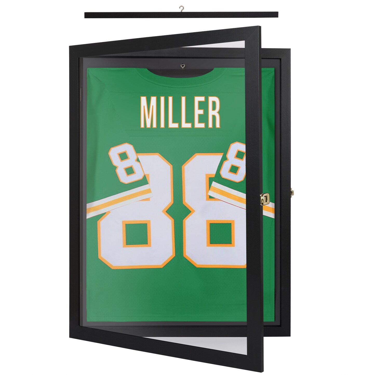 Americanflat 18x24 Kids Jersey Frame Display Case - Shadow Box Frame - Black