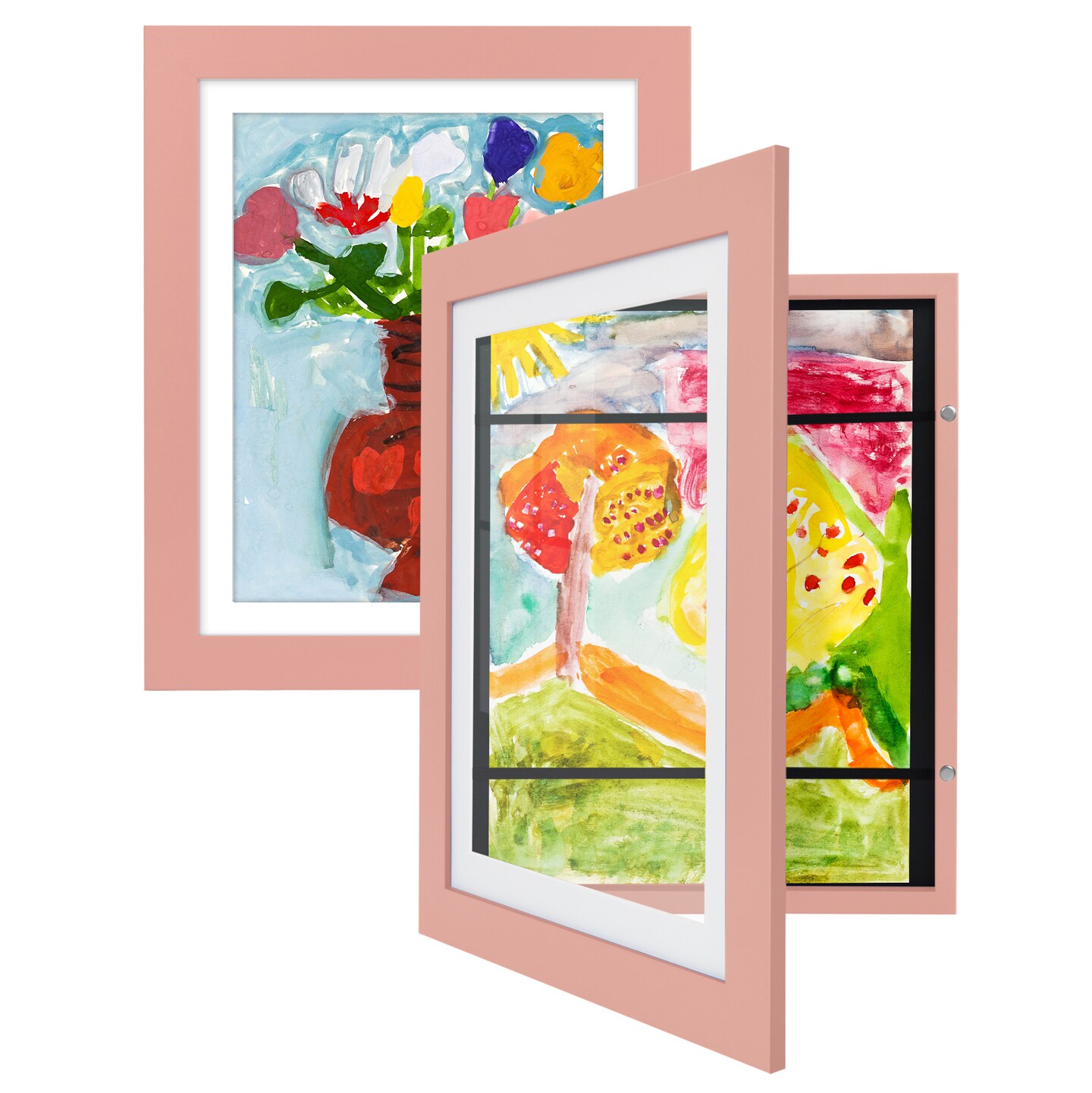 Americanflat Picture Frame With Bamboo Design - Gold Frame With Shatter Glass Use As 5x7 Frame With Mat Or 8x10 Frame Without Or Use As 8x10 Frame With Mat Or 11x14 Frame Without Faux Bamboo Photo Frame For Tabletop Or Wall Display 421461316340531216