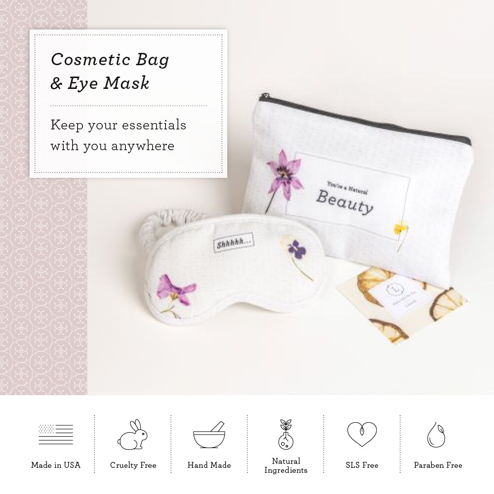 Bridal shower gift, Bridesmaids gift box, Natural spa gift set