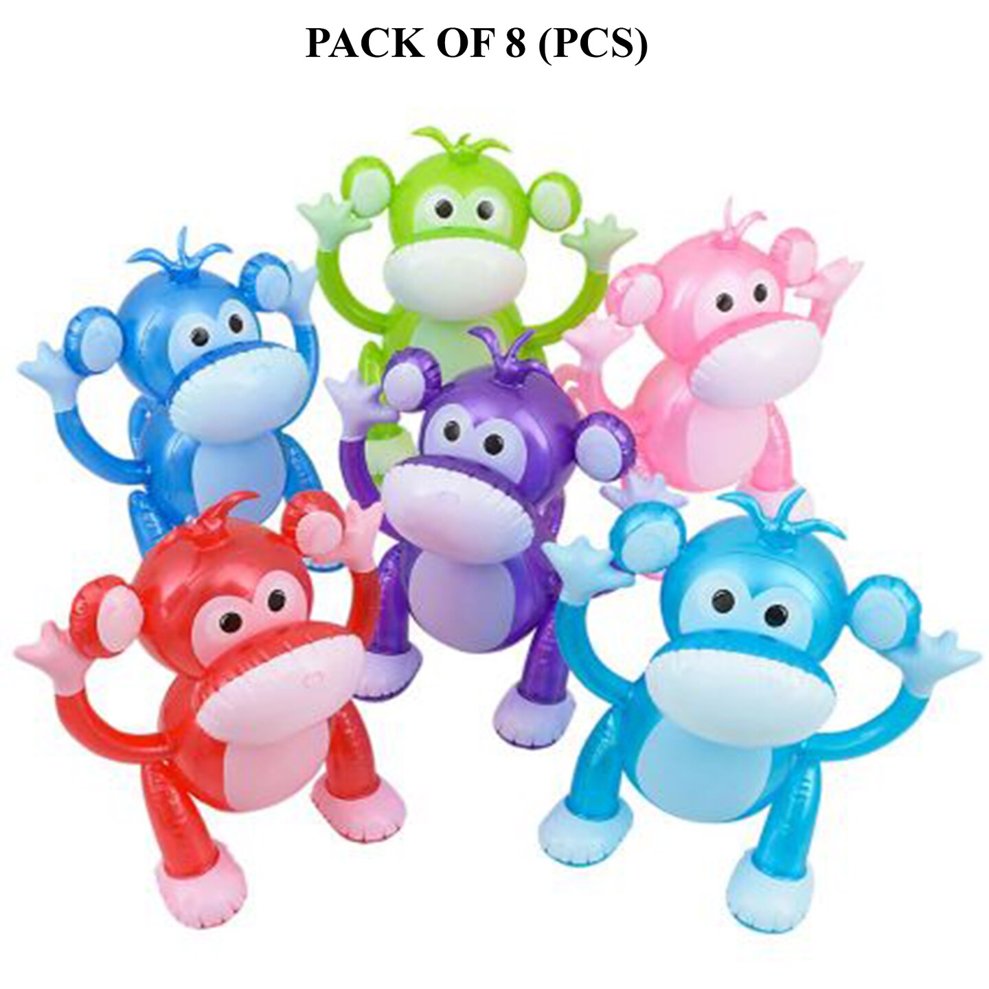 Inflatable Monkey Assorted Colors /MINA