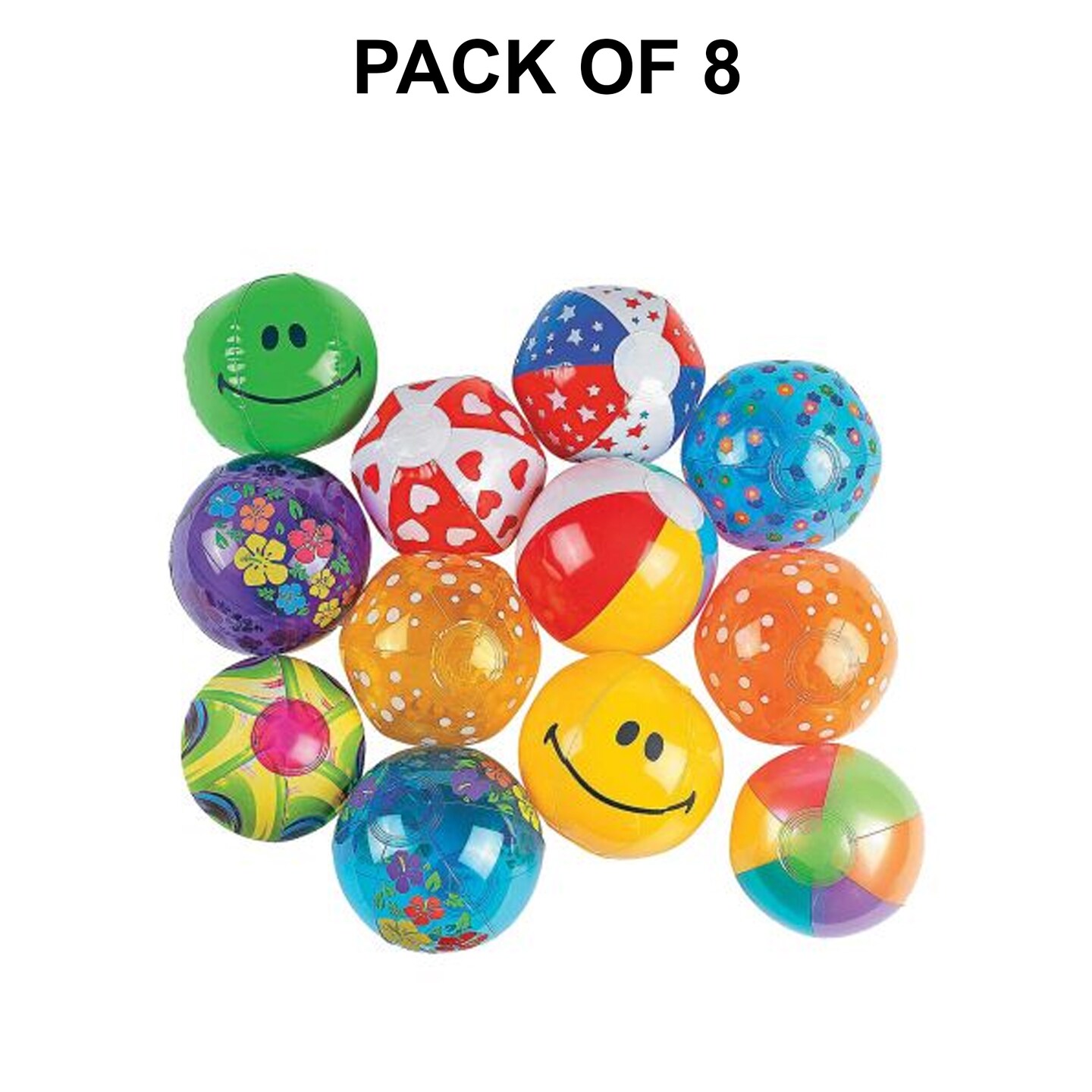 Inflatable Mini Beach Ball Assortment | MINA&#xAE;
