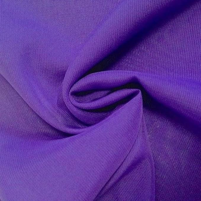 FabricLA | Hi Multi Chiffon Fabric | 60" Inches Wide - Lightweight Chiffon Sheer Fabric Perfect for Venue, DIY & Wedding Decorations