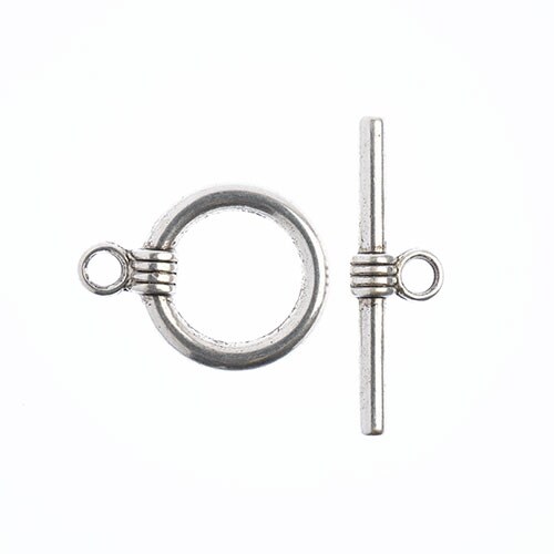 John Bead Must Have Findings 11mm Toggle Clasps, 9pcs