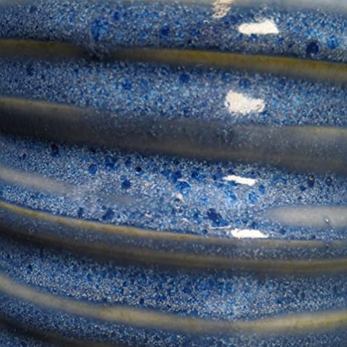 Penguin Pottery - Specialty Series - Thalassophile Blue - Mid Fire Glaze, High Fire Glaze, Cone 5-6 for Mid Fire Clay, High Fire Clay - Ceramic Glaze Pottery (1 Pint | 16 oz | 473 ml)