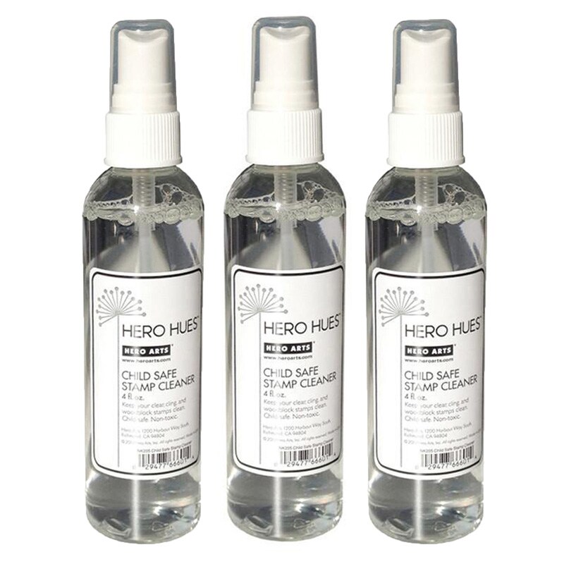 Child Safe Stamp Cleaner, Pack of 3
