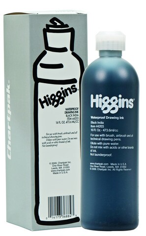 higgins black magic vs india ink