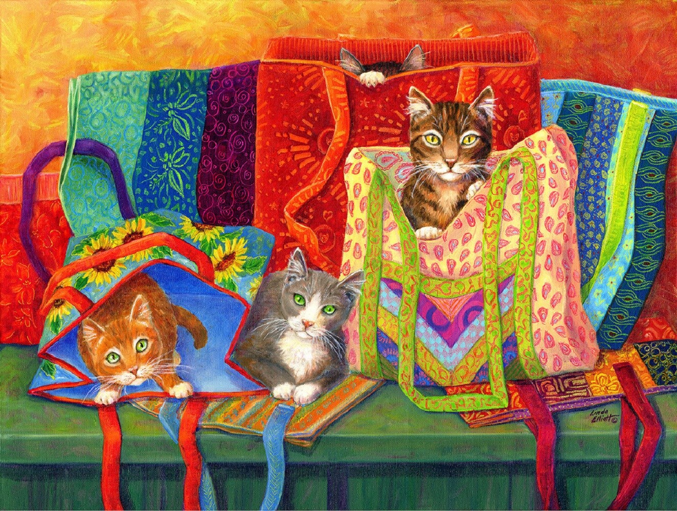 Sunsout Ready to Shop 300 pc   Jigsaw Puzzle 31639