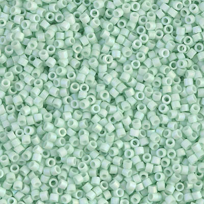 Miyuki Delica Bead 11/0 - DB1526 - Matte Opaque Light Mint AB