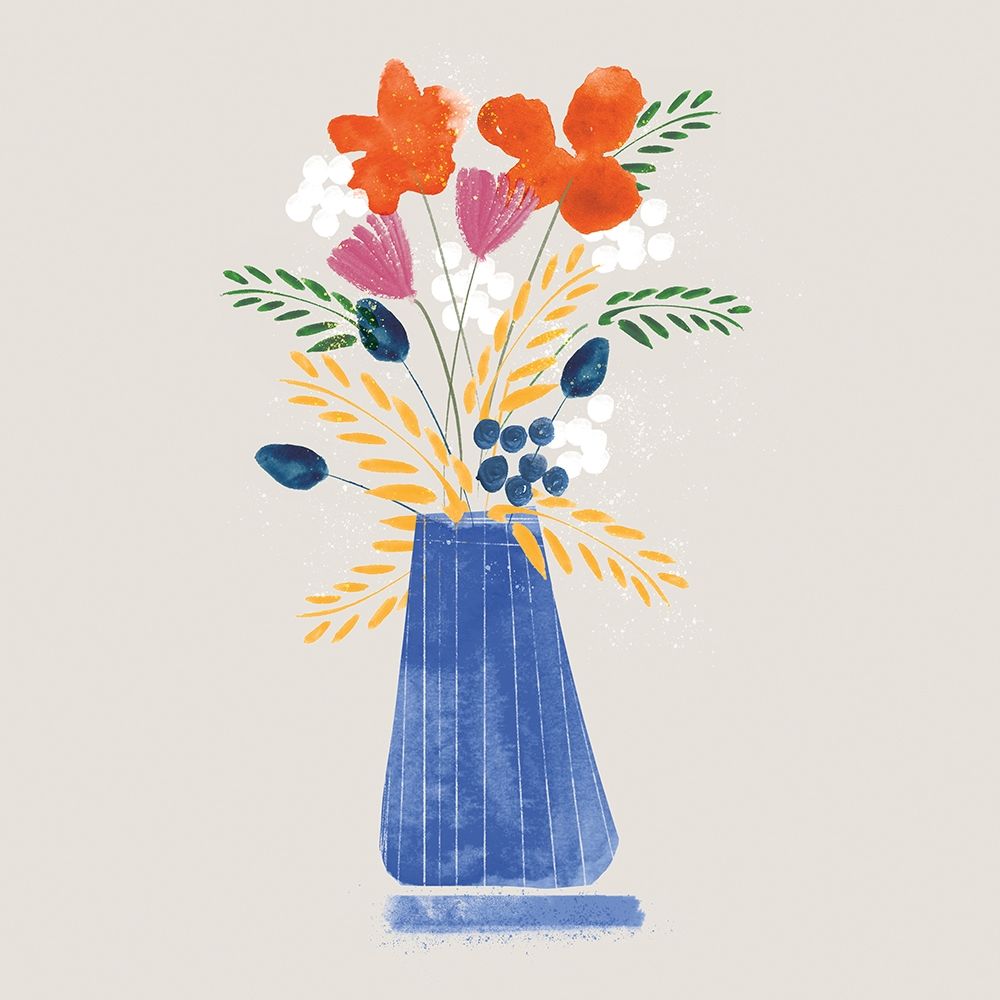 Contemporary Vase I Poster Print by Northern Lights Northern Lights # RB14155NL