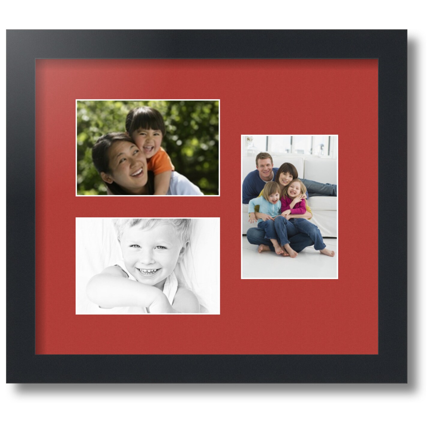 ArtToFrames Collage Photo Picture Frame with 3 4x6 inch Openings