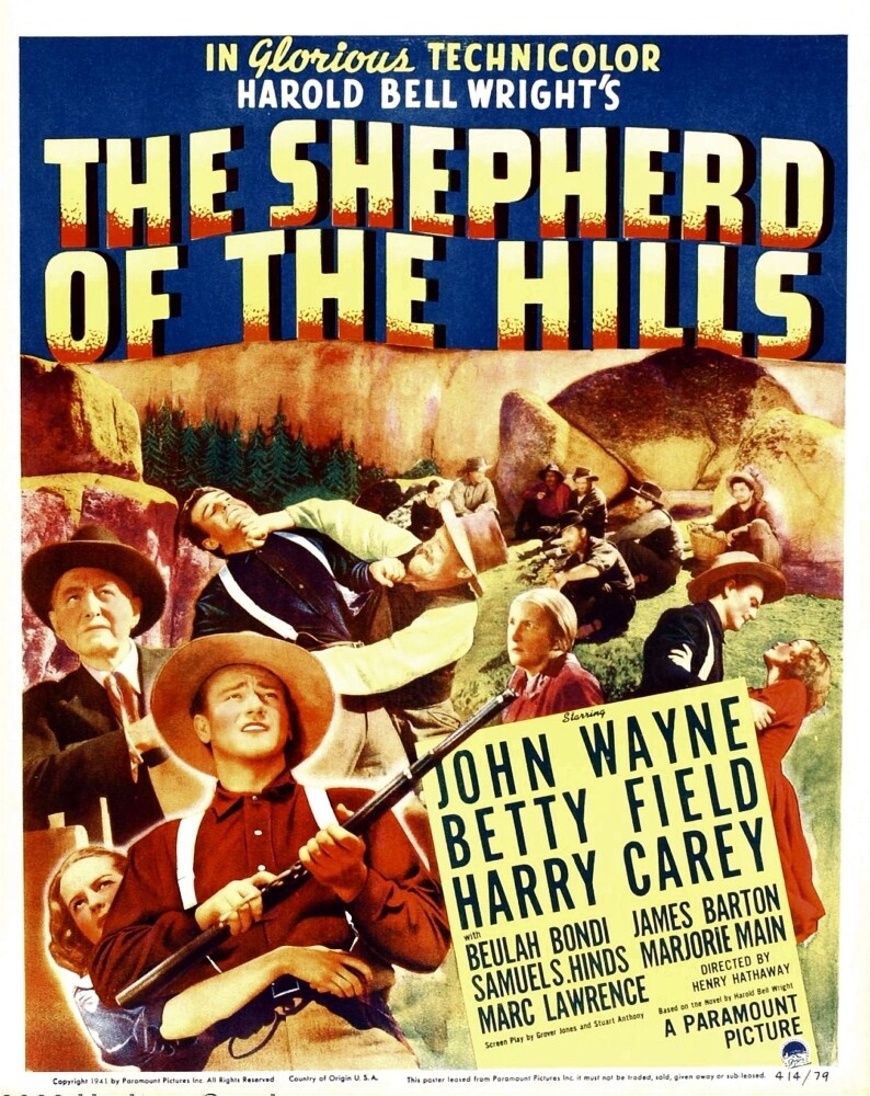 Posterazzi The Shepherd Of The Hills Movie Poster Masterprint