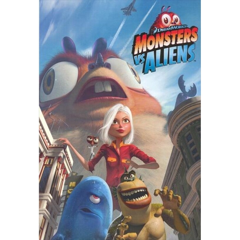 Pop Culture Graphics Monsters vs. Aliens Movie Poster Print (27 x 40) - Item  MOVCI6492