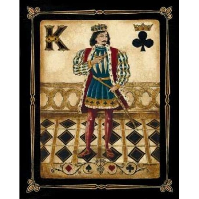 Posterazzi Harlequin King Poster Print by Gregory Gorham