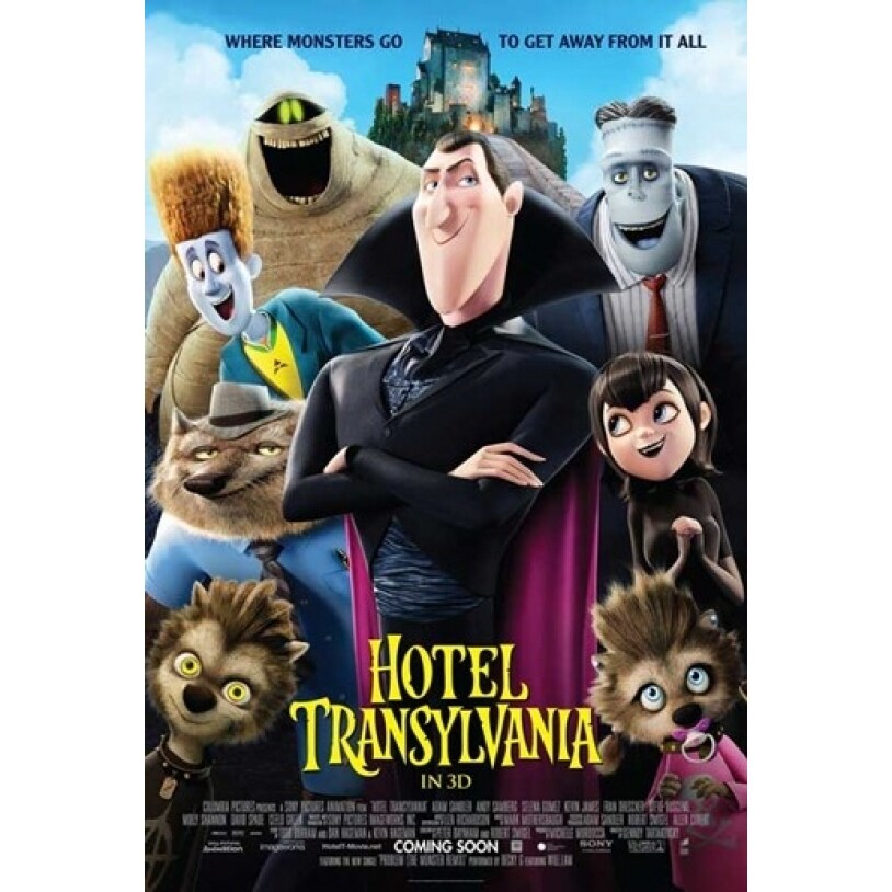 Pop Culture Graphics Hotel Transylvania Movie Poster (11 x 17) - Item  MOVIB01405
