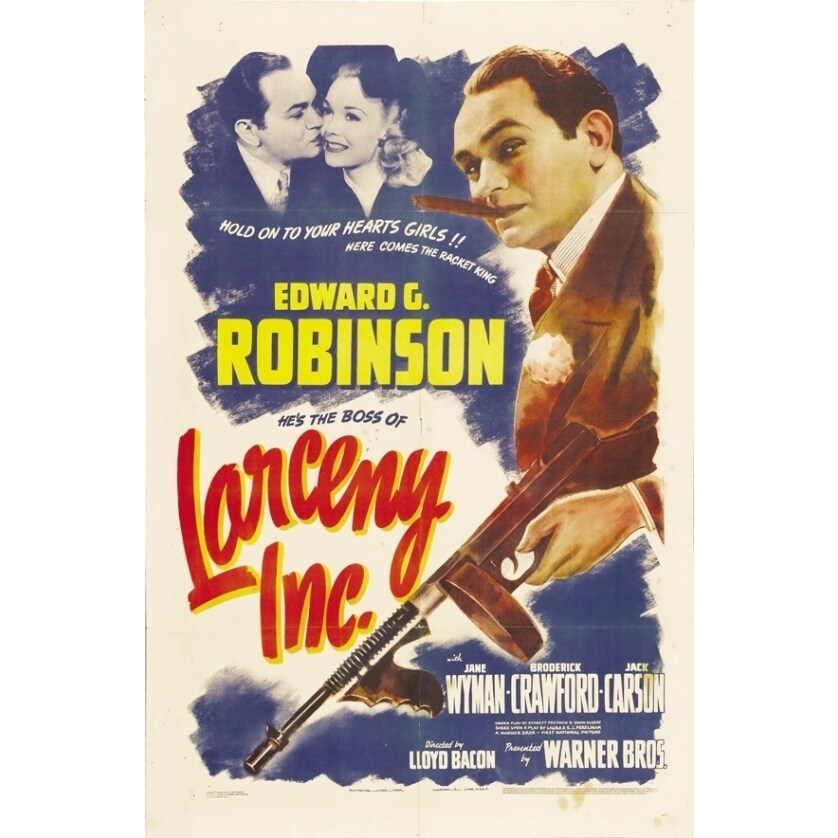 Pop Culture Graphics Larceny  Inc. Movie Poster Print (27 x 40) - Item  MOVAI7359