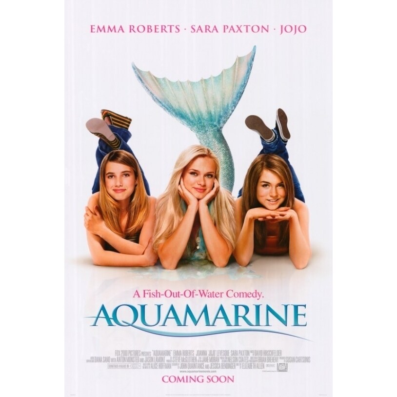 Pop Culture Graphics Aquamarine Movie Poster Print (27 x 40) - Item  MOVIH0316
