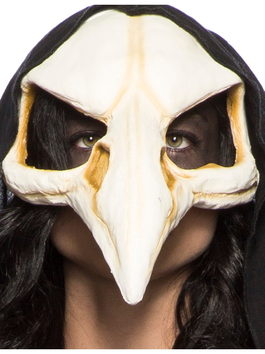 Adult's Undead Skeleton Bird Skull Animal Mask Costume Accessory