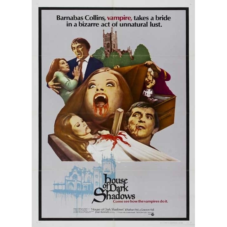 Pop Culture Graphics House of Dark Shadows Movie Poster Print (27 x 40) - Item  MOVIB74501