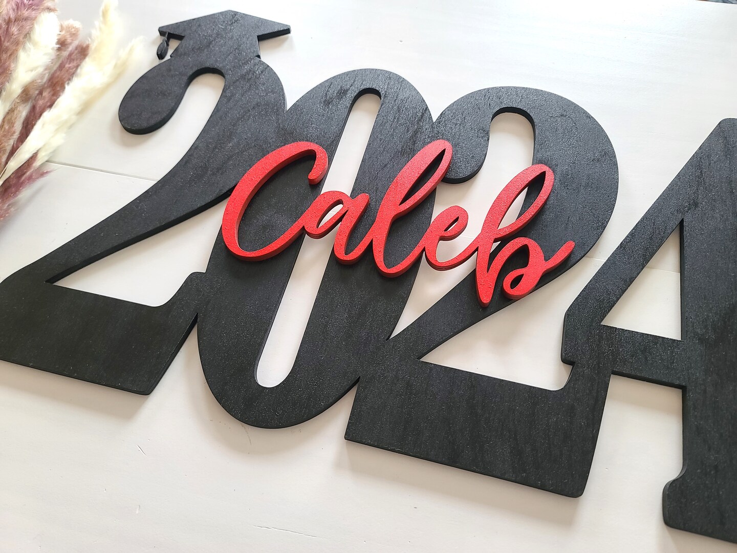 Class of 2024 Graduation Signature Sign, Grad Keepsake Guestbook Alternative, Layered Wood Guest