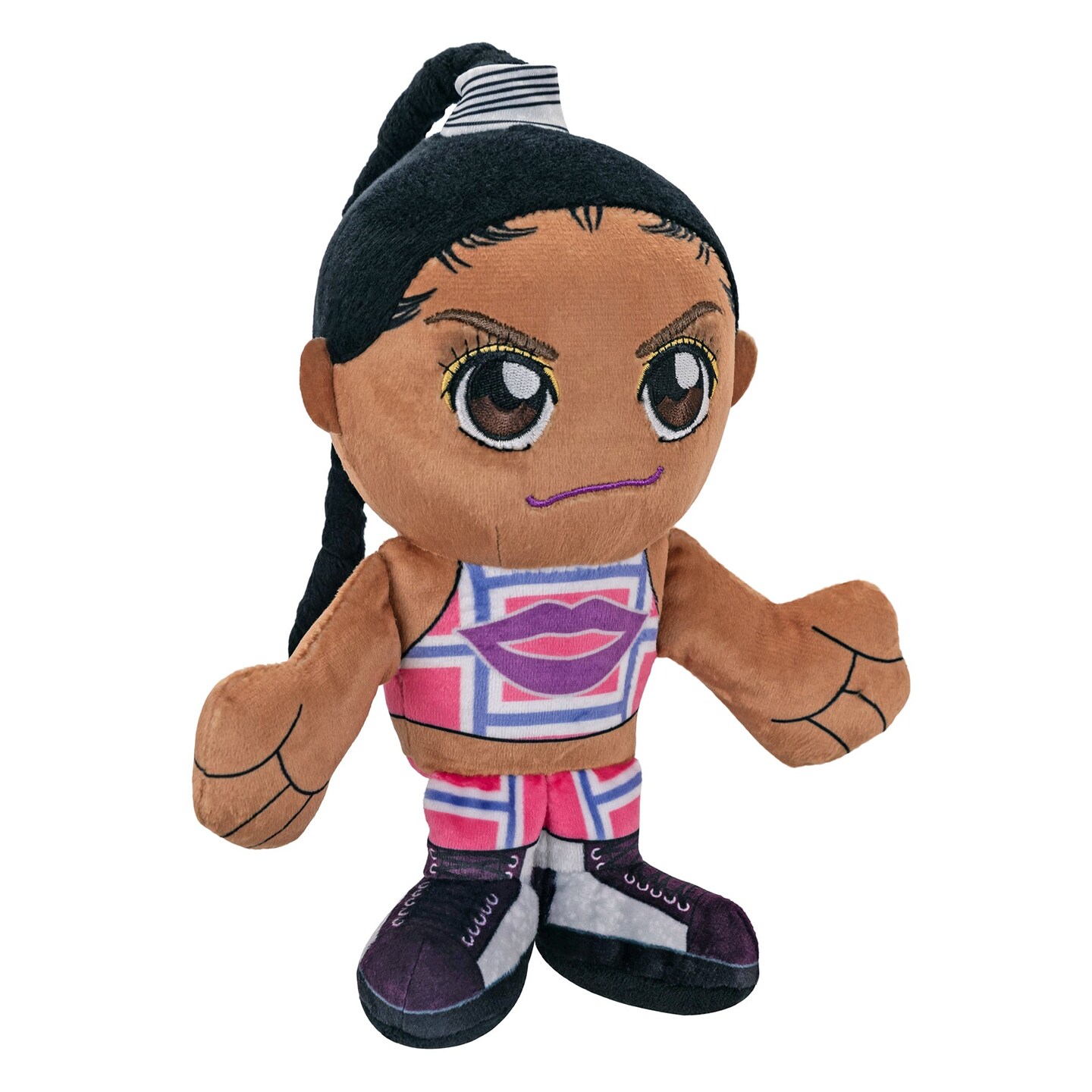 Bleacher Creatures WWE Bianca Belair 8&#x22; Kuricha Plush