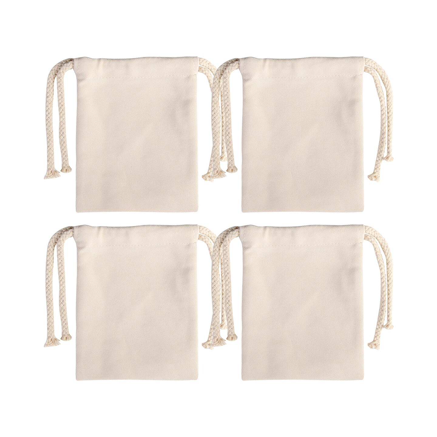 Craft Express 4 Pack Beige Sublimation Drawstring Gift Bags Michaels