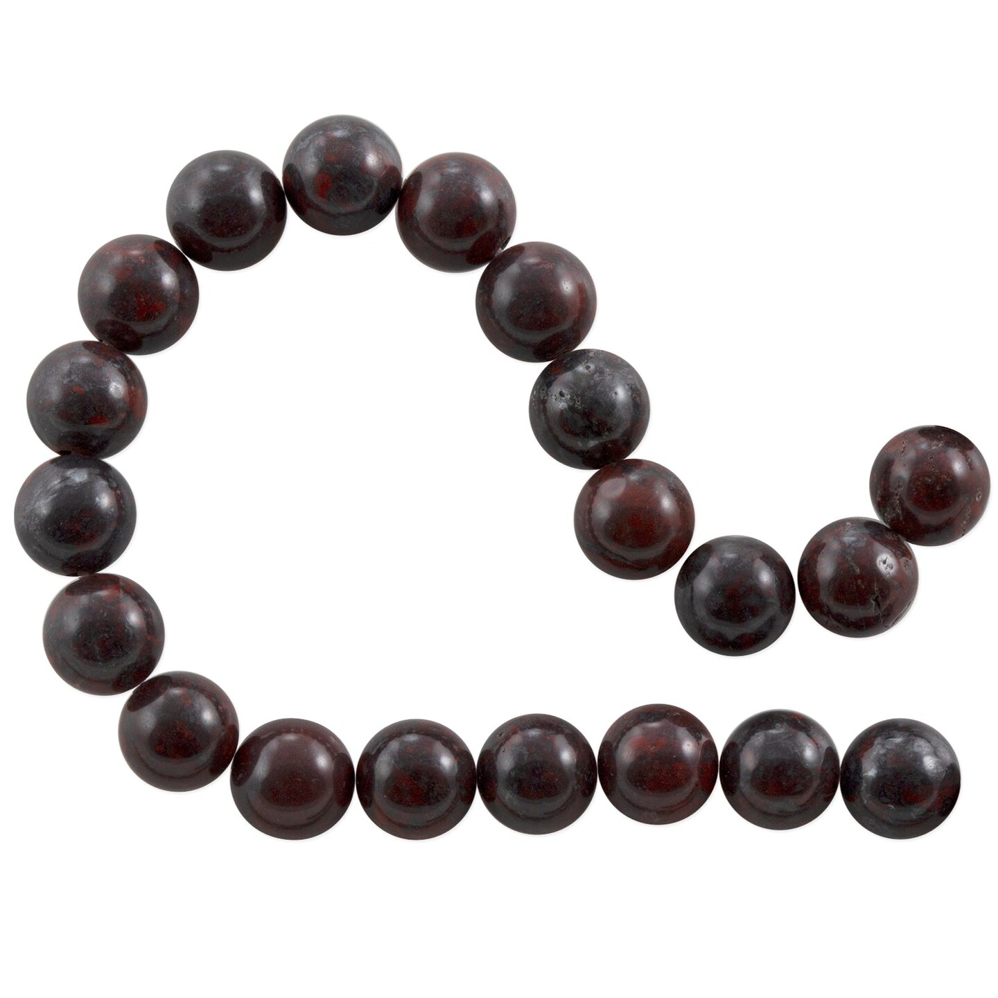 Poppy Jasper Round Beads 8mm (16&#x22; Strand)