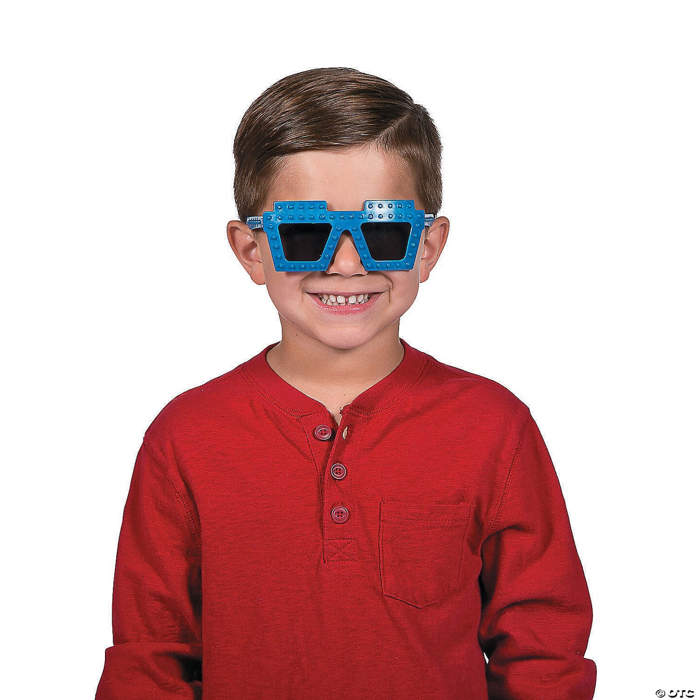 Color Brick Party Sunglasses - 12 Pc.